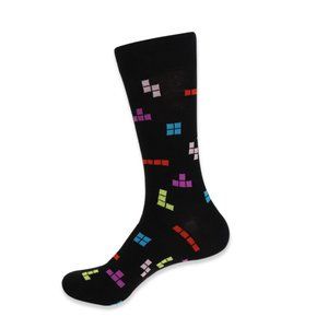 Men's Novelty Tetris Game Socks